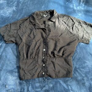 Madewell black dress top Size XS